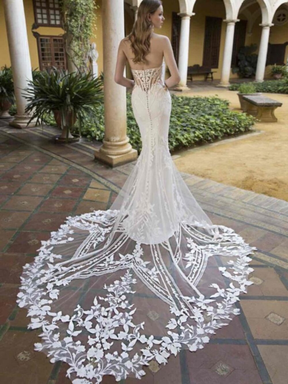 Blue by Enzoani Ivory Wedding Dress